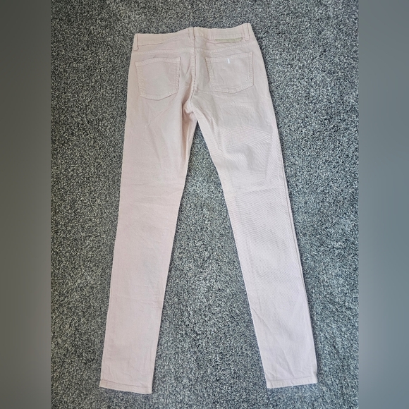 Stella McCartney Made in Italy Pale Pink Skinny Jeans Women’s Size 27 Distressed - Picture 7 of 8
